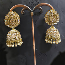 Ruby Pearl Heritage Jhumka Earrings
