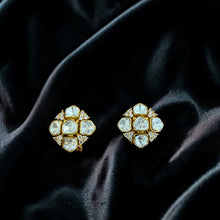 Chandrika Polki Bloom Stud Earrings