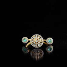 Ruby Surya Kundan Ring