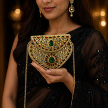Ruby Emerald Luxe Clutch