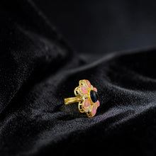 Emerald Blossom Royale Ring