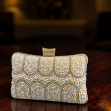 Pearl Mosaic Luxe Clutch