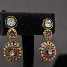 Royal Noor Polki Drop Earrings