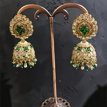 Ruby Pearl Heritage Jhumka Earrings
