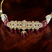 Ruby Vanya Kundan Choker Set