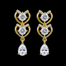 Celestial Heart American Diamond Necklace Set