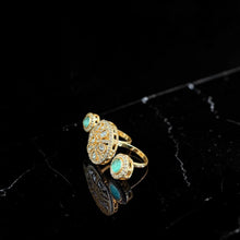 Ruby Surya Kundan Ring