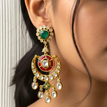 Mayura Chandrika Chandbali Earrings