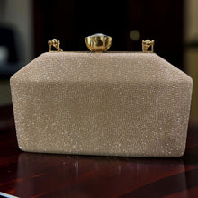 Champagne Bloom Evening Clutch