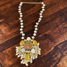 Meher Pearl Art Pendant Set
