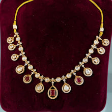 Ruby Noor Kundan Necklace Set