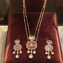 Emerald Noor Cascade Pendant Set