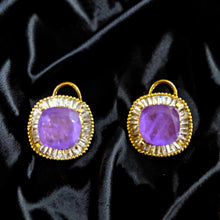 Ruby Radiance Stud Earrings