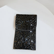 Midnight Mosaic Crystal Clutch