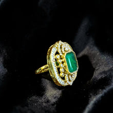Rajwada Ruby Statement Ring
