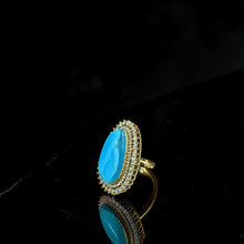 Sunset Aura Statement Ring