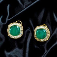 Ruby Radiance Stud Earrings