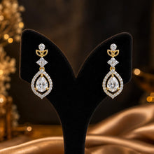 Elysian Floral American Diamond Necklace Set