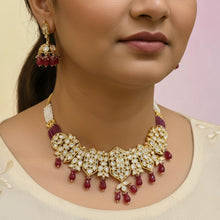 Ruby Vanya Kundan Choker Set