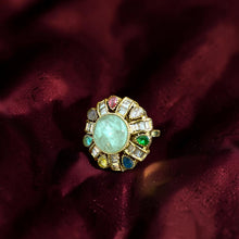 Navratna Aura Statement Ring