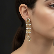 Noor Flora Drop Earrings