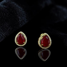 Ruby Mayura Royale Necklace Set