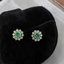 Aura Floral Studs