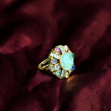 Navratna Aura Statement Ring