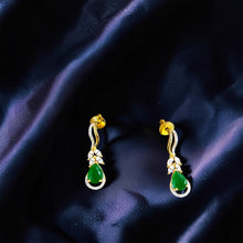 Leaf Cascade Necklace Set