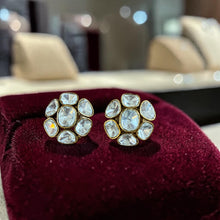 Noor Blossom Polki Studs