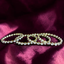 Noor Kundan Leaf Bangles (4 bangles)