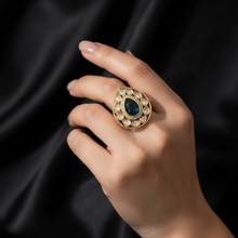Ruby Royale Kundan Ring