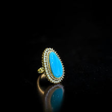Sunset Aura Statement Ring