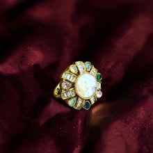 Navratna Aura Statement Ring