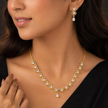 Celestial Heart American Diamond Necklace Set