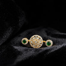 Ruby Surya Kundan Ring