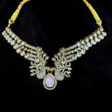 Ruby Mayura Royale Necklace Set