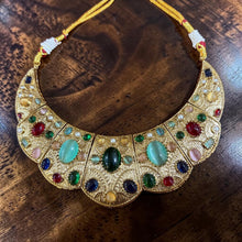 Rajsi Navratna Heritage Collar Set