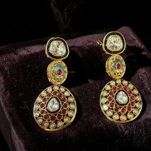 Royal Noor Polki Drop Earrings