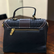 Ivory Elegance Buckle Satchel
