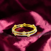 Flora Charm AD Bangles