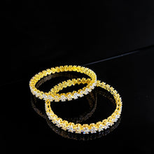 Celeste Spark Tennis Bangles