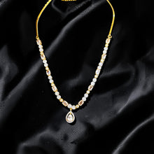 Royal Teardrop CZ Necklace Set