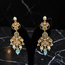 Aqua Pearl Kundan Choker Set