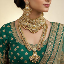 Rajsi Gulbahar Kundan Bridal Set