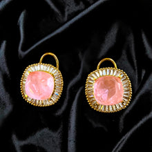 Ruby Radiance Stud Earrings