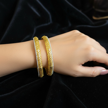 Zarina Filigree Hexa Bangles