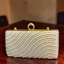 Pearl Cascade Luxe Clutch