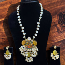 Meher Pearl Art Pendant Set