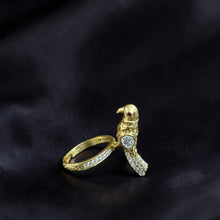 Regal Sparrow Polki Ring